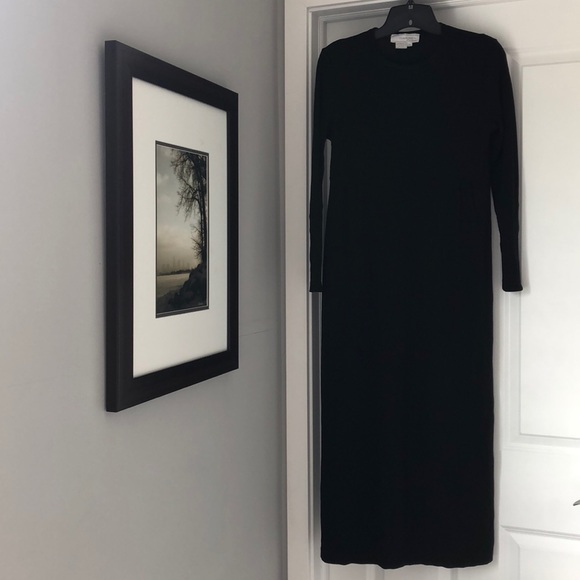 Vintage Dresses & Skirts - EUC Vintage Black Maxi Dress